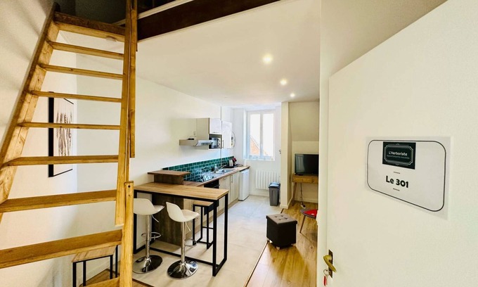 Gien Apartment | L'Herboriste - Le 301 - Two rooms - Gien Centre