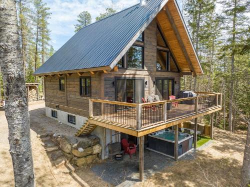 Mauricie House | L'Inukshuk - Chalet en bois ave Spa