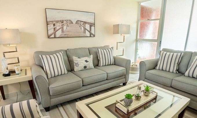 Quebrada Fajardo Apartment | L'Mar Relax Staycation Family Condo with a Pool