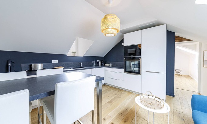Deux Croix-Banchais Apartment | L'OPAL – Wifi – Télétravail – Centre-ville