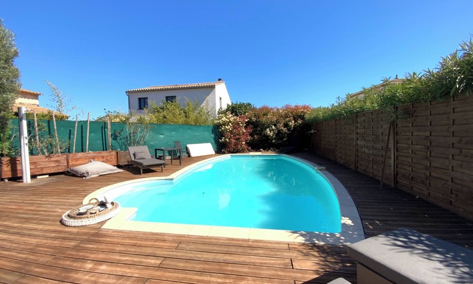 Juvignac House | La Bella Vita- Swimming pool and air conditioning!