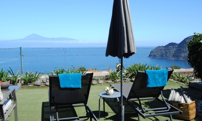 Agulo Ski Chalet | La Bobadilla House. Ferienhaus mit herlichem Meerblick