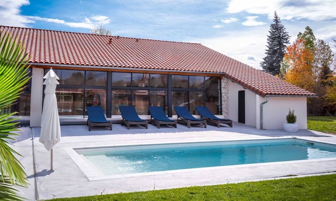 Jonquieres Ski Chalet | La Borie Lautrecoise - 26p. - Pool & air-condition