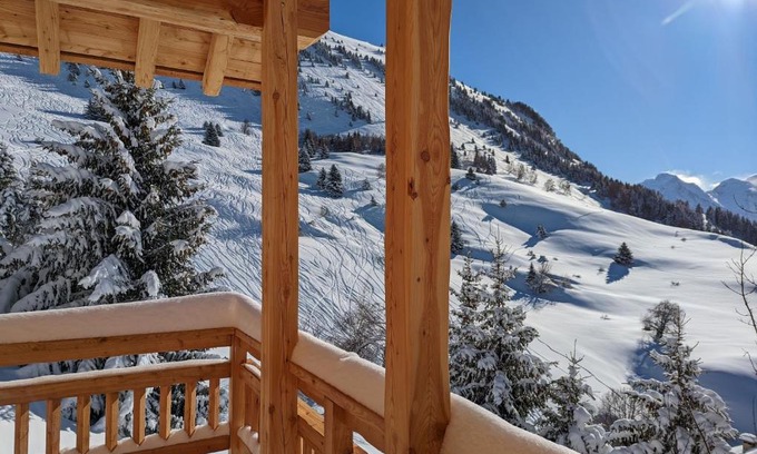 Villard-Reculas Ski Chalet | La Boutame : chalet au pied des pistes à Villard Reculas