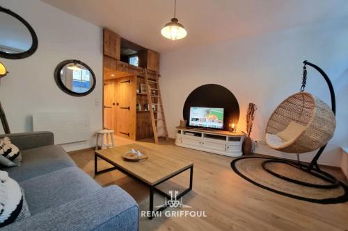 Honfleur Apartment | La Cabane de Champlain Terrace City Center 2 Guests