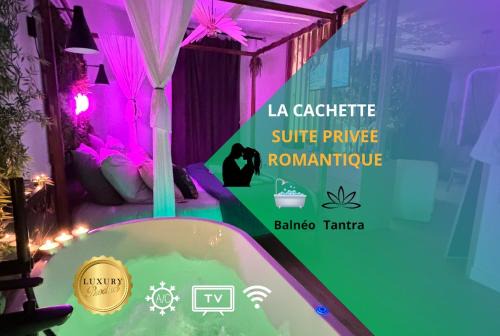 Audenge Apartment | La Cachette des amoureux balnéo en duo