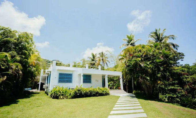 Camino Nuevo House | La Casa Blanca "jungle oasis" short walk to beach
