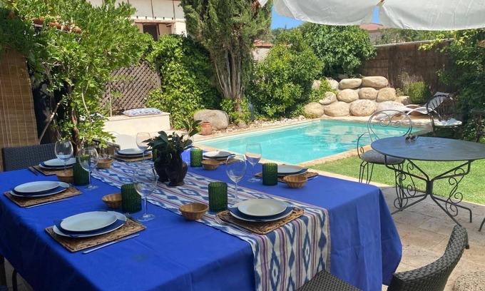 Puentedura House | La casita del Ciprés - Charming house p/7 with Pool and private garden