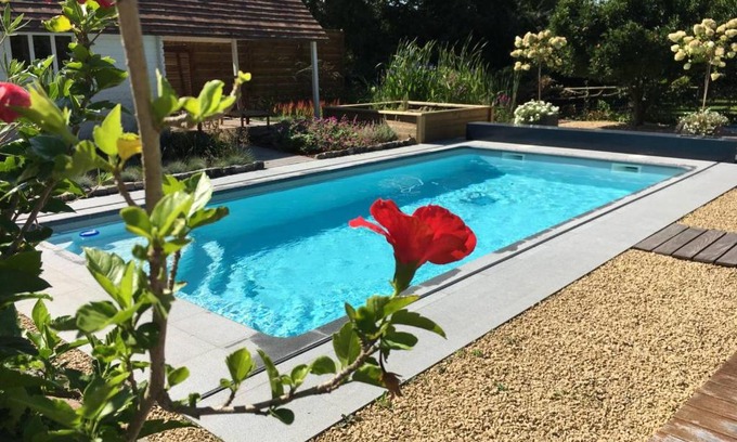Jodoigne Bed & Breakfast | La Chambre du Chemin Vert : Spa Piscine Sauna