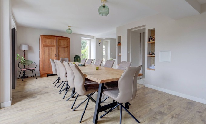 Remilly-Aillicourt House | La Clouterie - Face au ruisseau, piscine privée