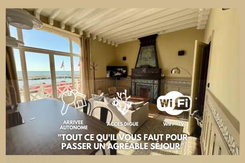 Wimereux Apartment | La Digue, Face mer, accès direct à la digue Wimereux