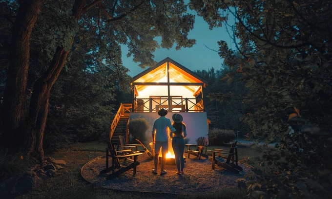 Dunham House | La DUNHAM LAKE CABIN - Lake, Vineyards, Cycling