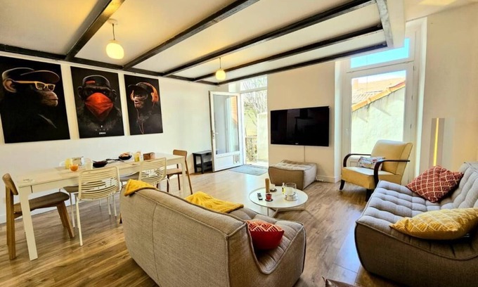 Cadereau Apartment | La fabrik - city center - air conditioning