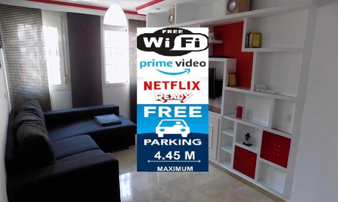 El Molinillo Apartment | La Farola Centro de Málaga con Parking 445 Max