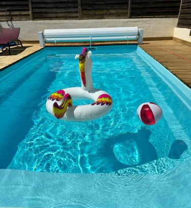 Criquetot-lʼEsneval House | La ferme d'Hareauville - Heated swimming pool