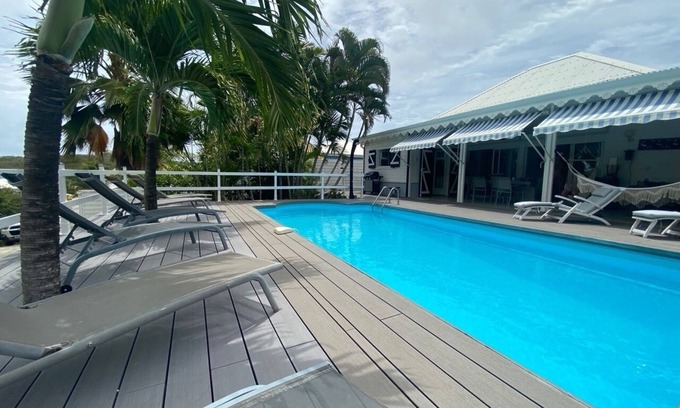 Sainte-Anne Villa | 'La Flamboyante' villa