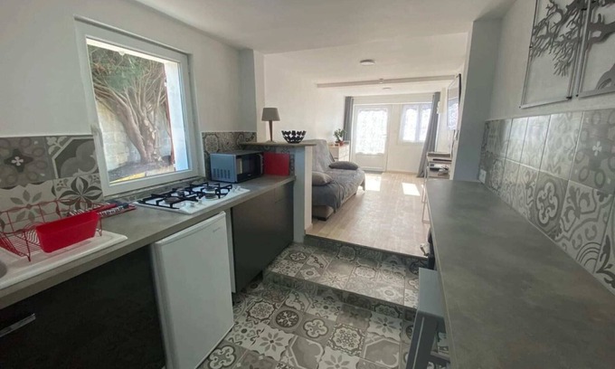 Beaufai Apartment | La Foulnerie Studio with independent courtyard 61270 Rai proche 61300 l'Aigle -Sanateflo -