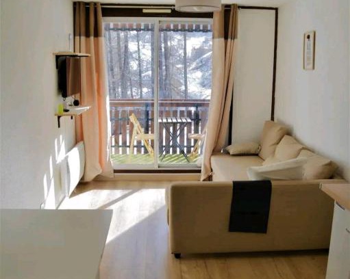 Allos Apartment | La Foux d'Allos STUDIO 4 PERSONNES 23m2 résidence les Etoiles
