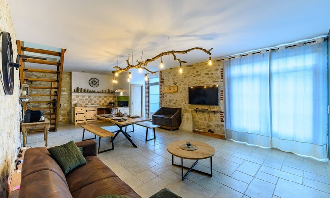 Vauxaillon House | La Grange des Richebourgs - Maison de campagne