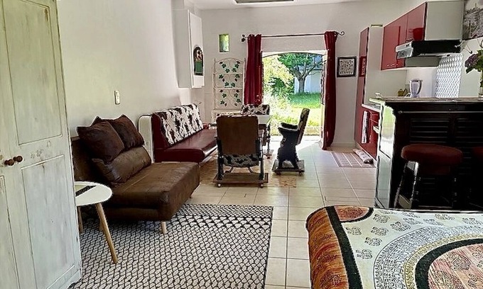 Laroque-d'Olmes Apartment | La Janounine, charming studio in a private park with swimming pool.