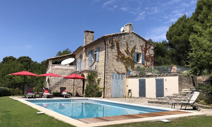 Murs House | La Jaumière near Murs/Gordes, heated pool, fantastic view, top wifi