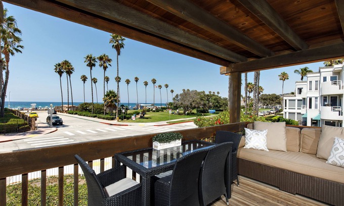 La Jolla Shores Condo | La Jolla Shores Beachfront Park Front & Oceanfront Bungalow - Direct Ocean Views