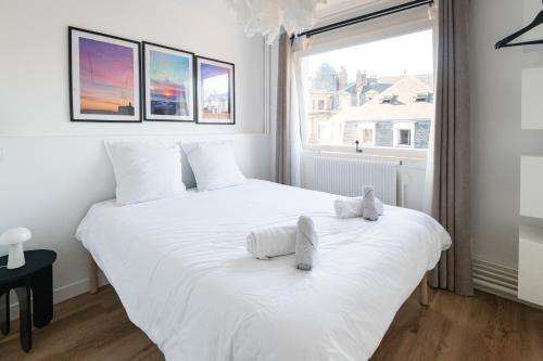 Downtown Le Havre Apartment | La Kyanite - Ascenceur - Mode cinéma