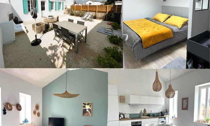 Barbatre House | La Maison de Léna - 500m from the beach