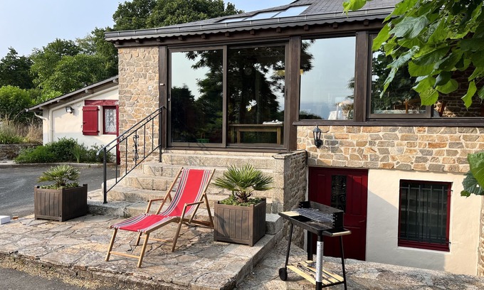 Plaine-Haute House | La muse bretonne: Wifi - Fire place - well-heated house - pet friendly - Parking