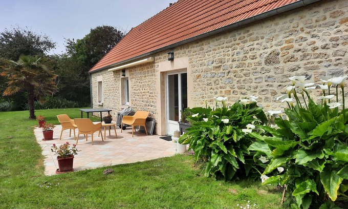 Audouville-la-Hubert House | La Pêcherie d'Utah - Charmante longère - Proche mer
