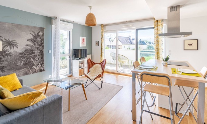 Betton Apartment | LA PEROUSE - Apt 2 chambres,parking, proche Rennes