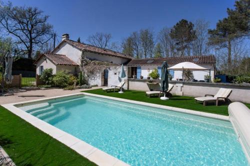Allemans House | La Petite Maison d'Allemans - Piscine, Grand Jardin