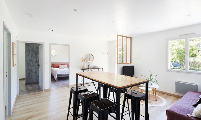 Cheix-en-Retz House | La Rapinette, a quiet accommodation between Nantes and the ocean