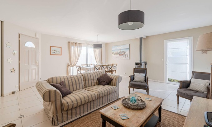 Les Moutiers-en-Retz House | La Retzienne - Parking - Jardin