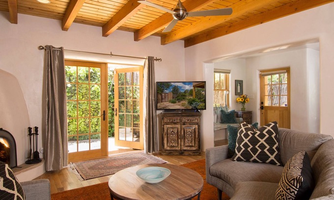 Historic Eastside House | La Serena, 5-Star Gem at Heart of Santa Fe's Historic Eastside, High Walkability