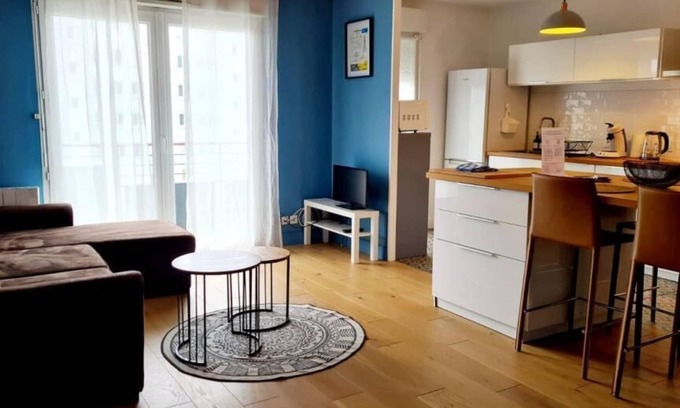 Plessis Tison Apartment | La terrasse de l'Erdre - Beautiful T3 near the river