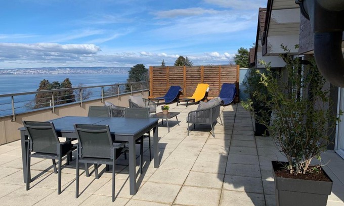 Publier Apartment | LA terrasse du Leman