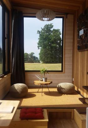Saint-Symphorien-des-Monts Cabin | La Tiny du Parc : Saint Symphorien des Monts