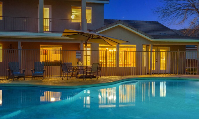 La Verkin House | La Verkin 153 | Private Pool, Spacious Backyard, Game Room, and Near Zion National Park