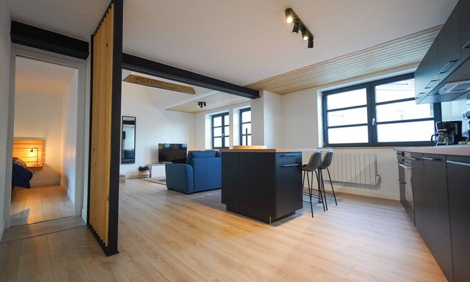 Saint-Amand-les-Eaux Apartment | La Villa Bérénice - duplex in the heart of town