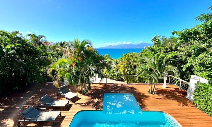 L'Houezel Villa | LA Villa Blanche Avec VUE MER