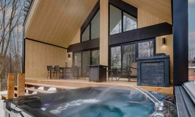 Pont-Rouge Ski Chalet | La Villa des Lucioles 3 CAC , 3 SBD & SPA