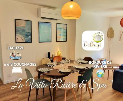 Saint-Laurent-de-Medoc Villa | La Villa Rivière & SPA