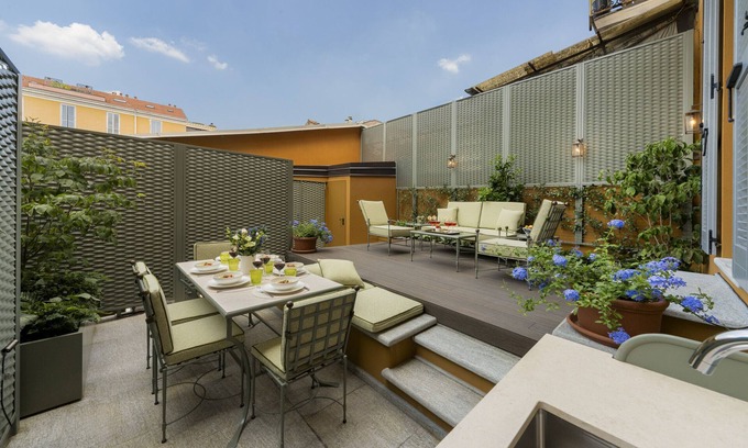 Porta Genova Apartment | La Zafferana Terrace Milano