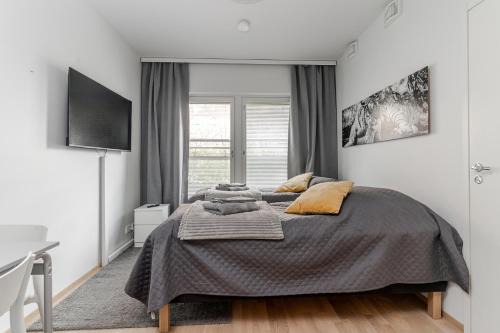 Turku Apartment | Laadukas kalustettu yksiö Logomolla 1-2hlö