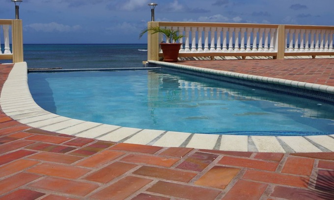 Laborie Apartment | Laborie Beach House with Infinity Pool, located on the beach, Unit 2