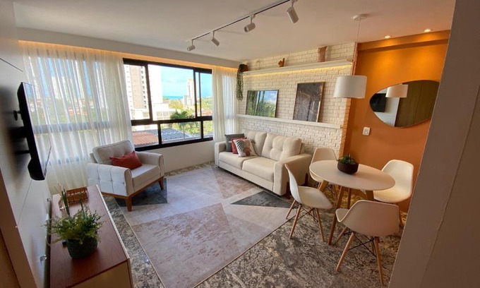 Conjunto ALAGAMAR Apartment | Laccurti Studios - Casais e Famílias Exigentes - 400 MB Wi-Fi