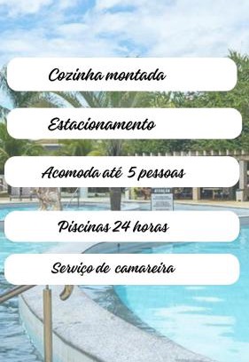 Jardim Paraiso Apartment | Lacqua diRoma Caldas Novas Nayara Temporada