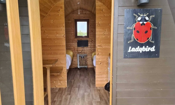 Boston Apartment | ladybird glamping pod basic hut