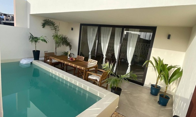 Sal Rei Apartment | Lagoon Deluxe Apartment mit Pool